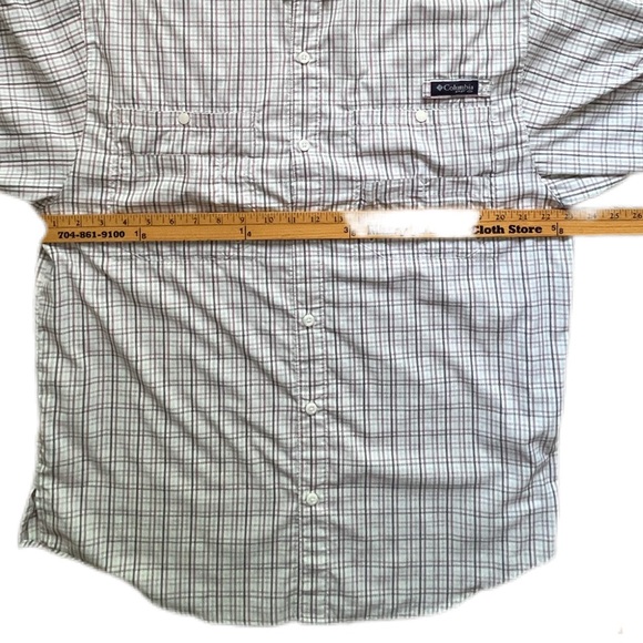 Columbia Super Tamiami PFG Omni Shade outdoor sports shirt, size XL. SPF 40 VGUC - Picture 12 of 16